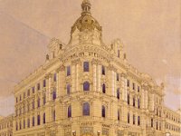 Projekt Hrvatsko-slavonske zemaljske centralne štedionice s kavanom Corso 1905.-1907. godine (Vjekoslav Bastl, Otto Goldscheider i Ivan Štefan za Honigsberg i Deutsch)